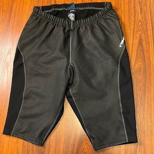 Teva Mens Cycling Shorts Black And Grey Sz XL